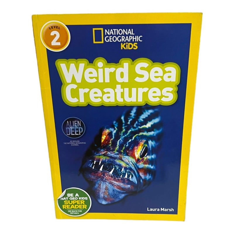 3 National Geographic Readers: Weird Sea Creatures