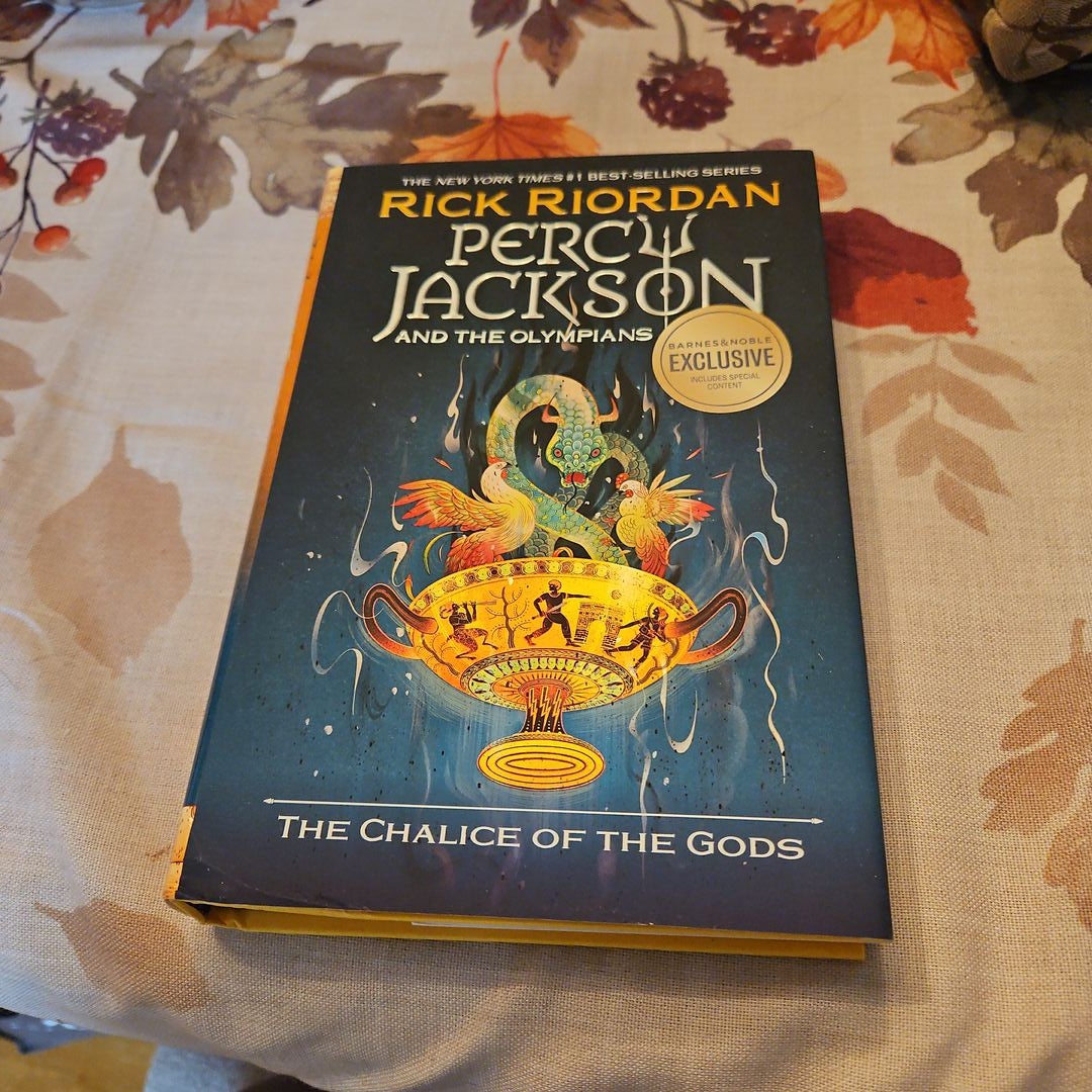 Percy Jackson and the Olympians: The Chalice of the Gods (Percy Jackson &  the Olympians): Riordan, Rick: 9781368098175: : Books