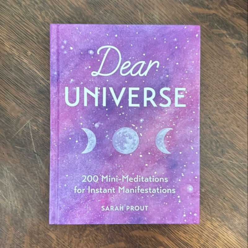 Dear Universe