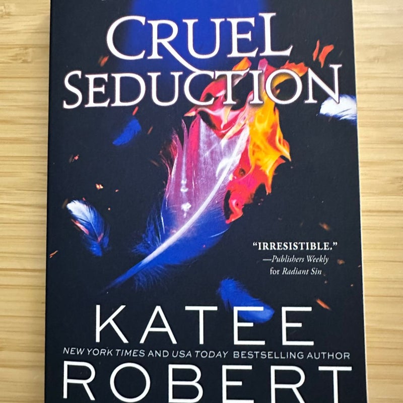 Signed Cruel Seduction by Katee Robert