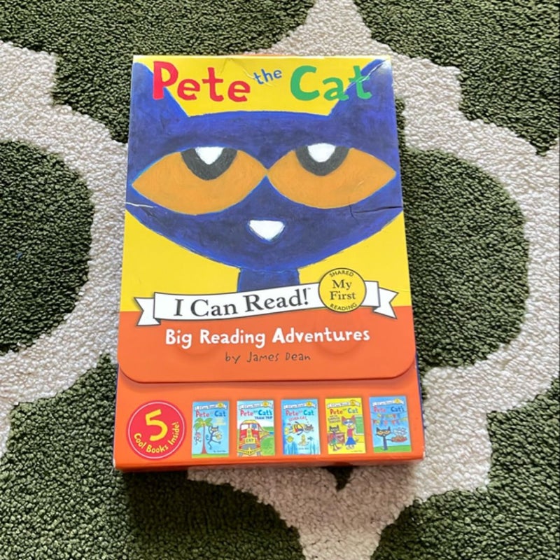 I Can Read! Pete the Cat 5 books 