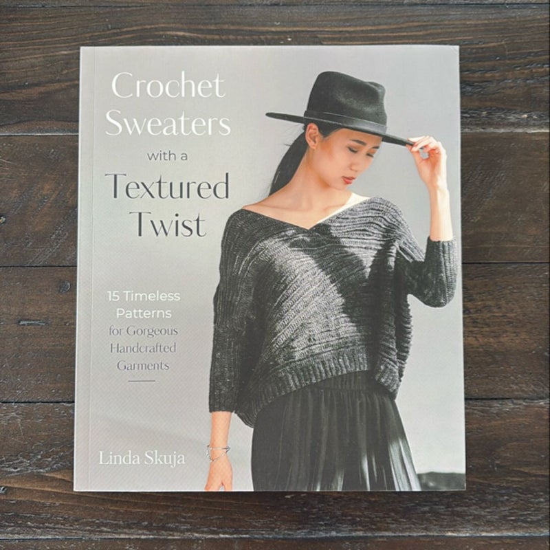 Crochet Sweaters with a Textured Twist