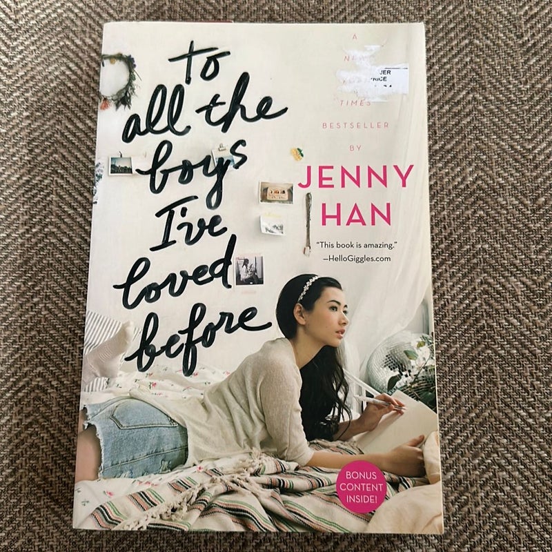 To All the Boys I've Loved Before