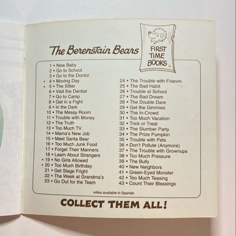 The Berenstain Bears and Too Much Teasing