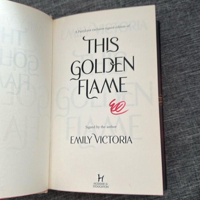 This Golden Flame Fairyloot