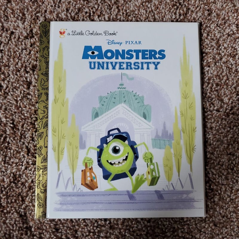 Monsters University Little Golden Book (Disney/Pixar Monsters University)