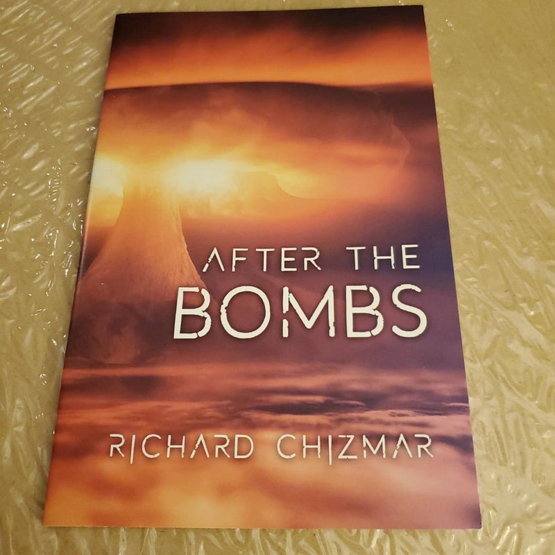 After The Bombs Chapbook Autographed Only 1000 Made