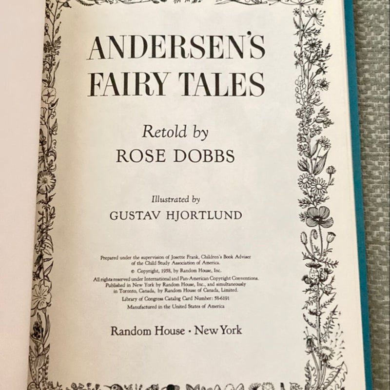 Andersen’s Fairy Tales & Johnny Crow’s Garden