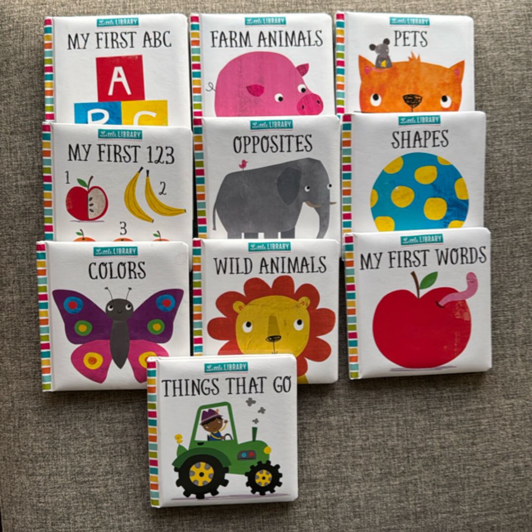 Little Library Board Books (set of 10)