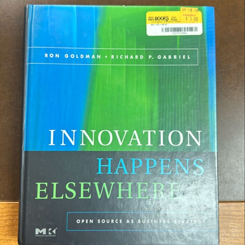 Innovation Happens Elsewhere