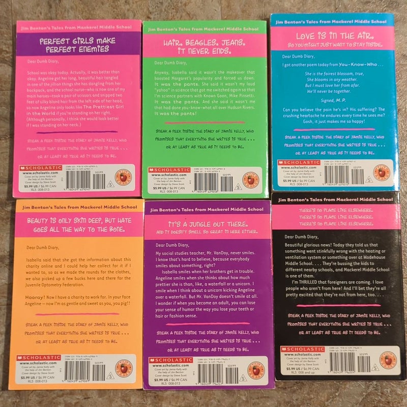 Dear Dumb Diary, Bundle of first six books (books 1-6)
