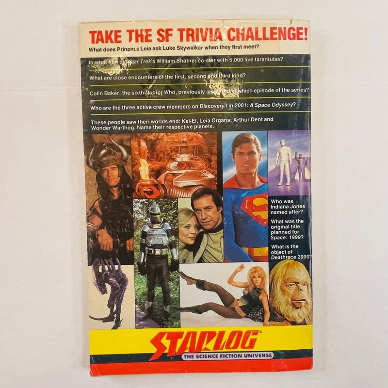 STARLOG Science Fiction Trivia Paperback