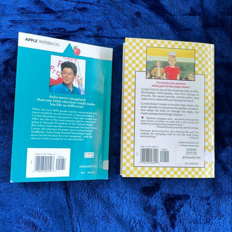 Class President & Class Clown BOOK BUNDLE