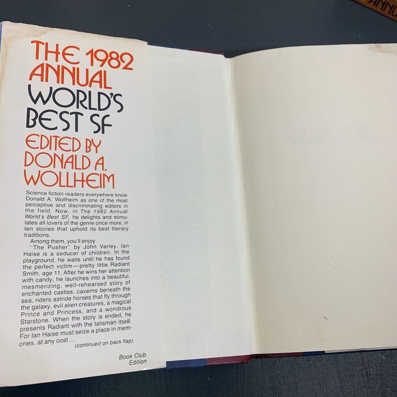 1982 Annual World’s Best Science Fiction