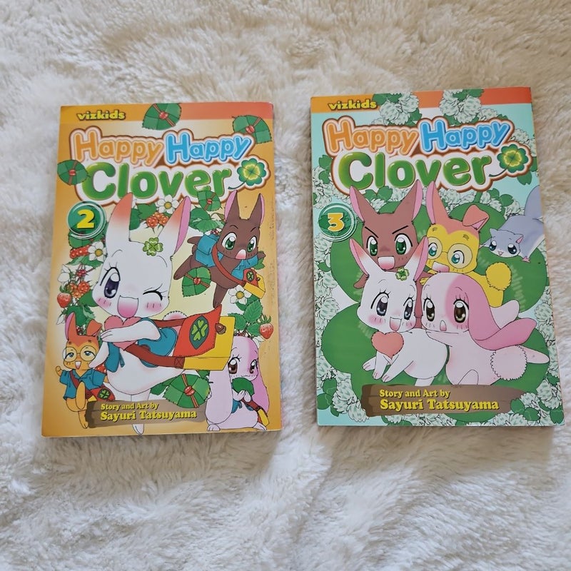 Happy Happy Clover, Vol. 1, 2, 3