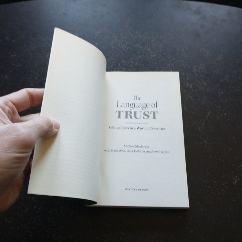 The Language of Trust