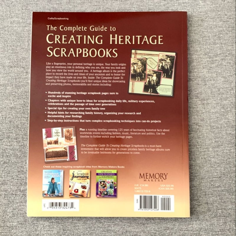 Complete Guide to Creating Heritage Scrapbooks