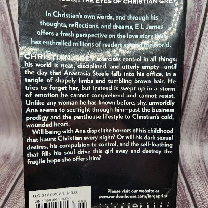 Fifty Shades Of Grey As Told By Christian by E L James - Paperback - Acceptable