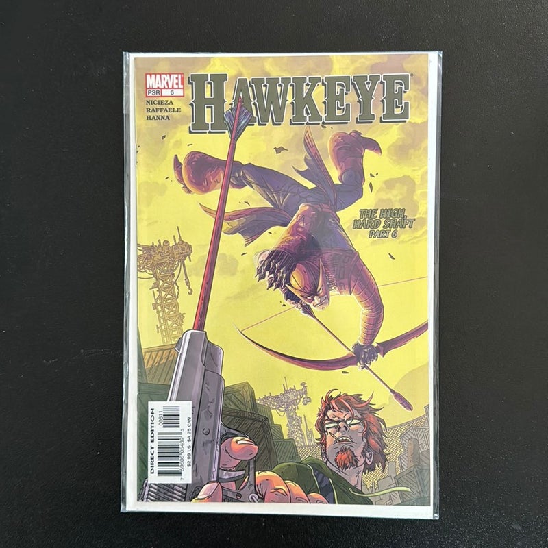 Hawkeye # 6 The High, Hard Shaft Part 6 Marvel Comics