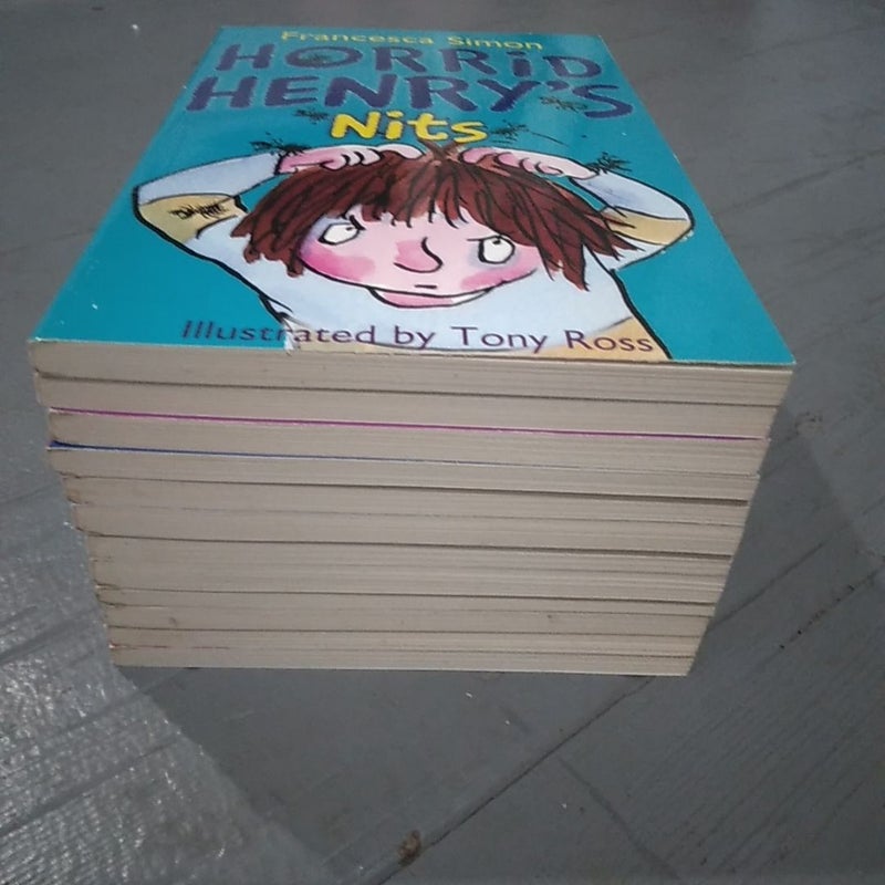 Horrid Henry Book Lot 