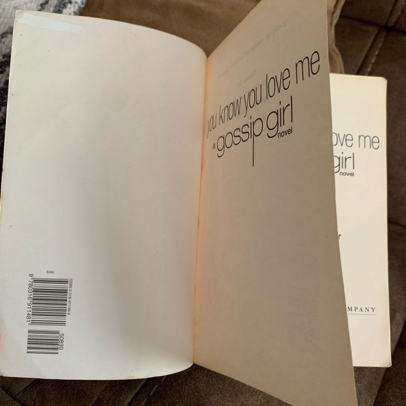 Gossip Girl: You Know You Love Me