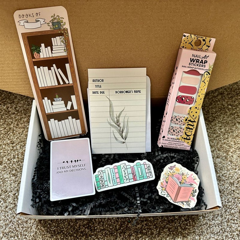 PINK *themed* Blind Date with a Book Box