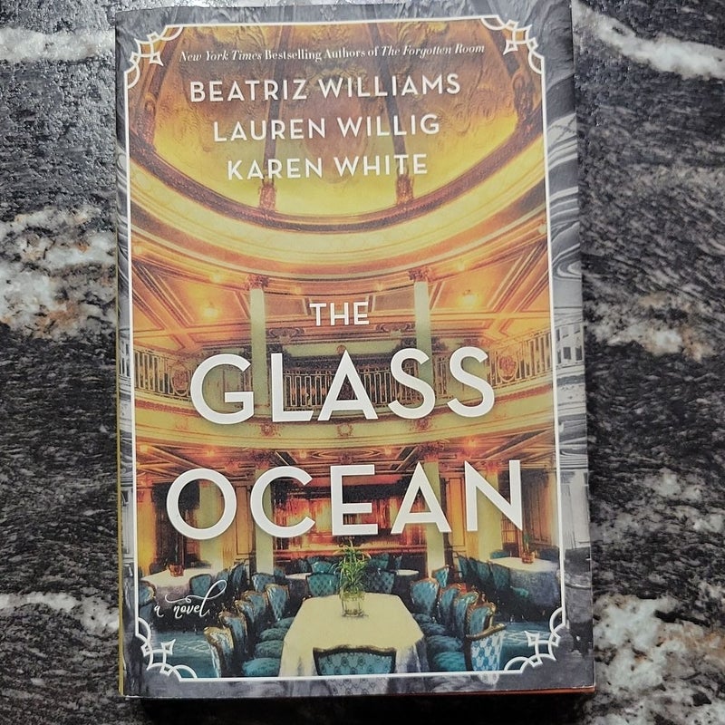 The Glass Ocean with signed Book plate