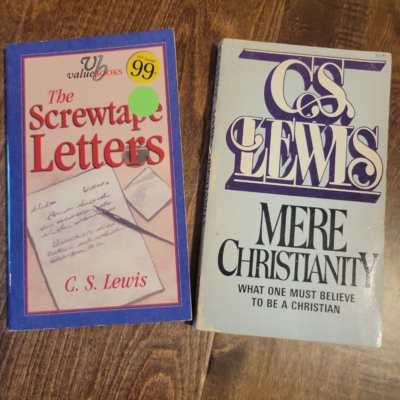 The Screwtape Letters and Mere Christianity 