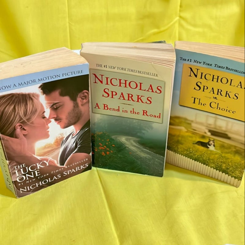 Bundle of 11 Nicholas Sparks books