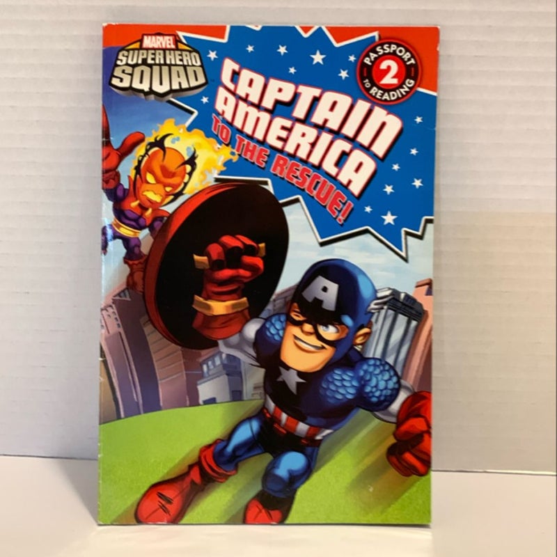 Super Hero Squad - Captain America to the Rescue!