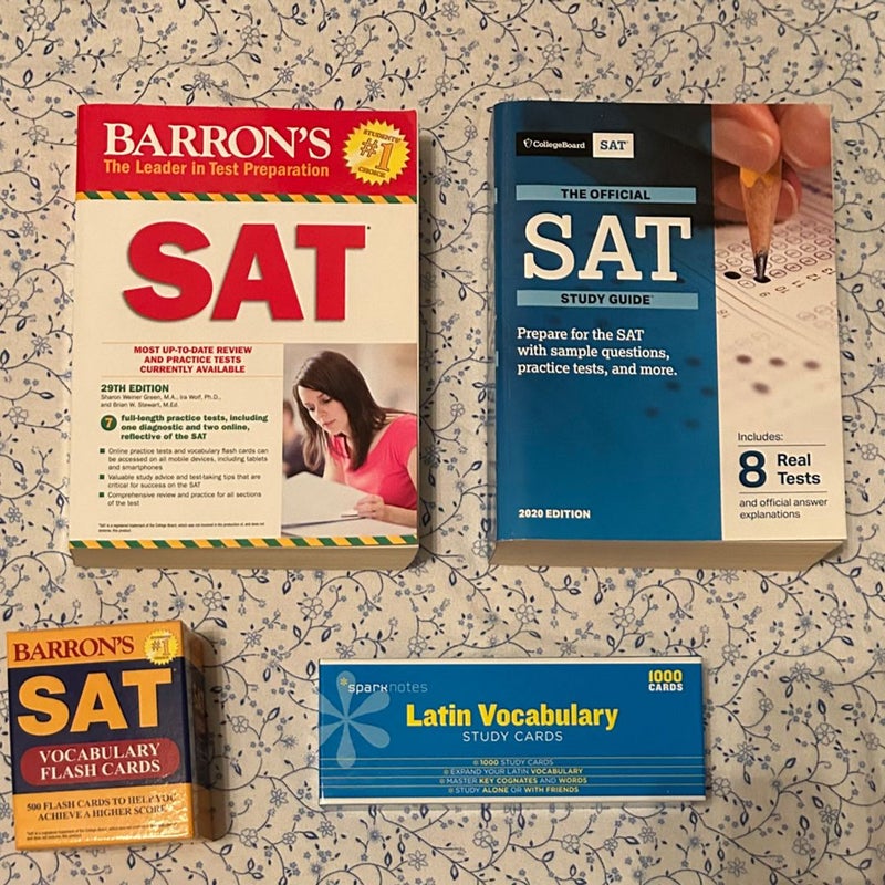 SAT Study Material Lot