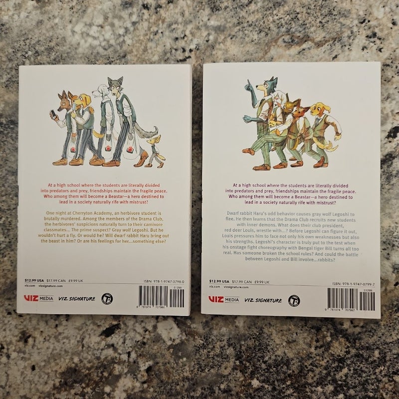 BEASTARS, Vol. 1 & 2