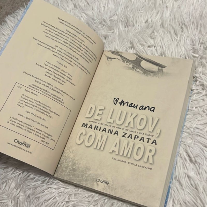 From Lukov With Love (De Lukov Com Amor) SIGNED Portuguese