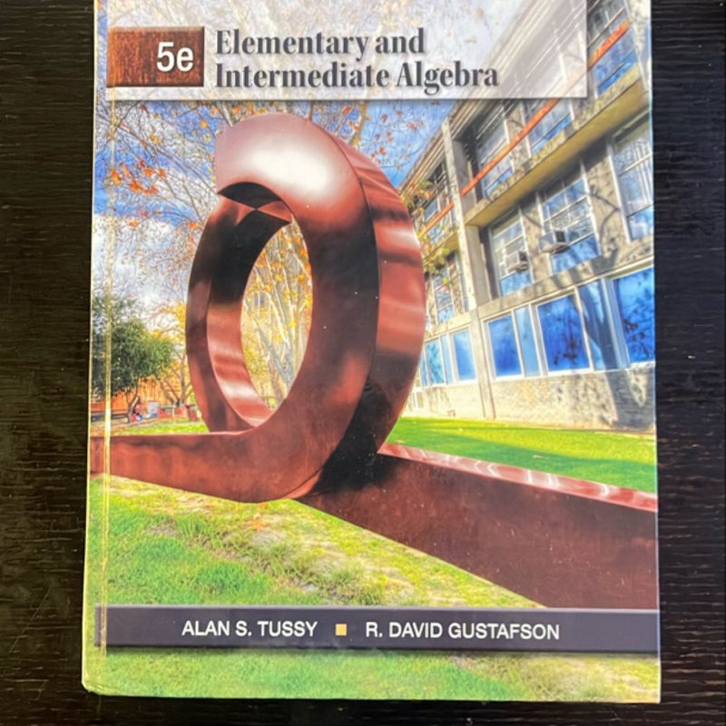 5E: Elemnetary and Middle School Intermediate Algebra