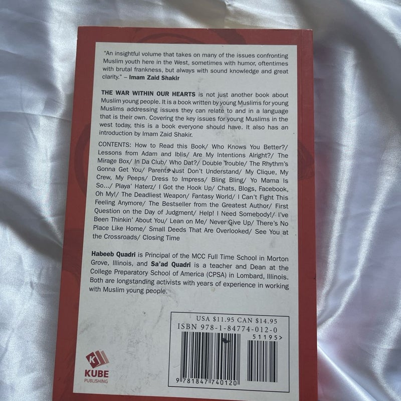 (Like New) - The War Within Our Hearts (Paperback Islamic Book)