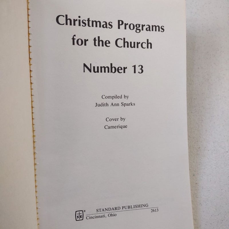 Christmas Programs for the Church #13 💙