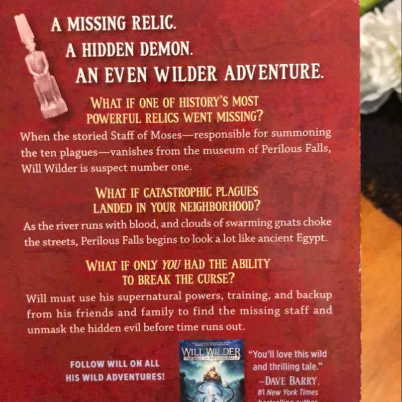 Will Wilder #1: the Relic of Perilous Falls and #2: The Lost Staff of Wonders