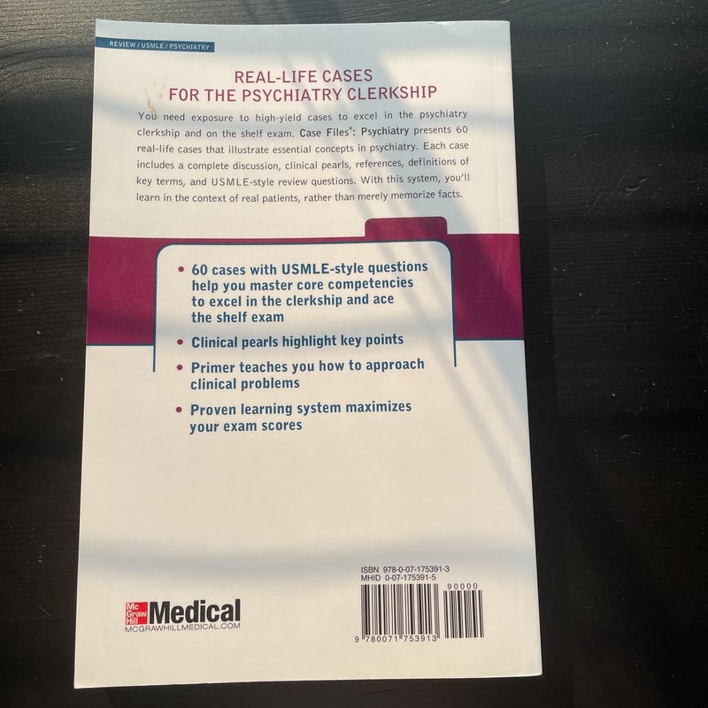 Case Files Psychiatry, Fourth Edition