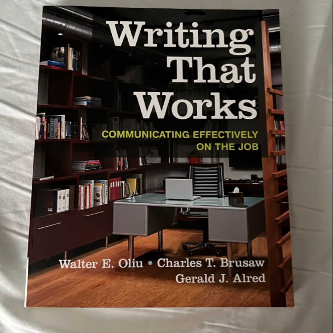 Writing That Works: Communicating Effectively on the Job