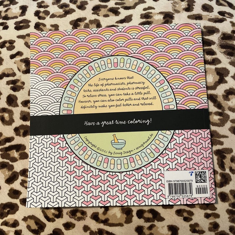 Pharmacy Coloring Book by Eenig Design