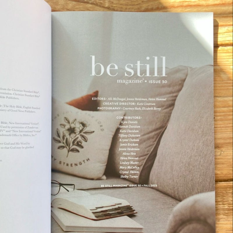 Be Still Magazine