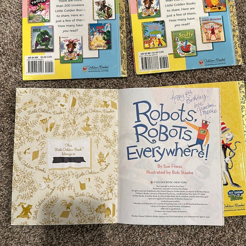 Little Golden Book - 4 Book Lot