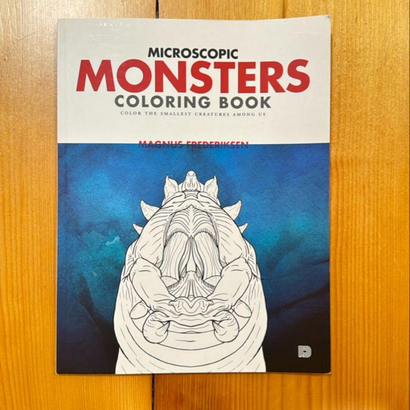 Microscopic Monsters Coloring Book