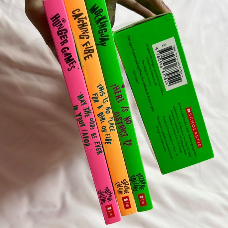 Hunger Games Trilogy — UK Neon Set