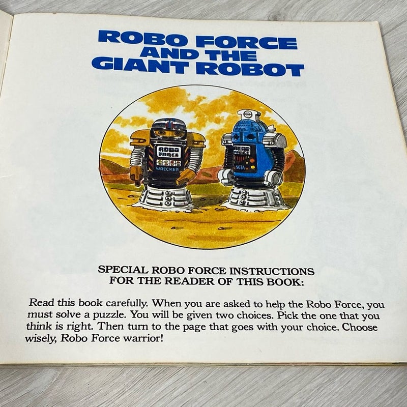 Robo Force and the Giant Robot