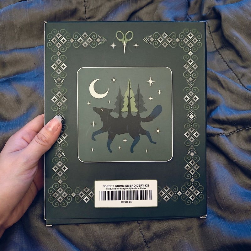 FairyLoot The Forest Grimm Embroidery Kit