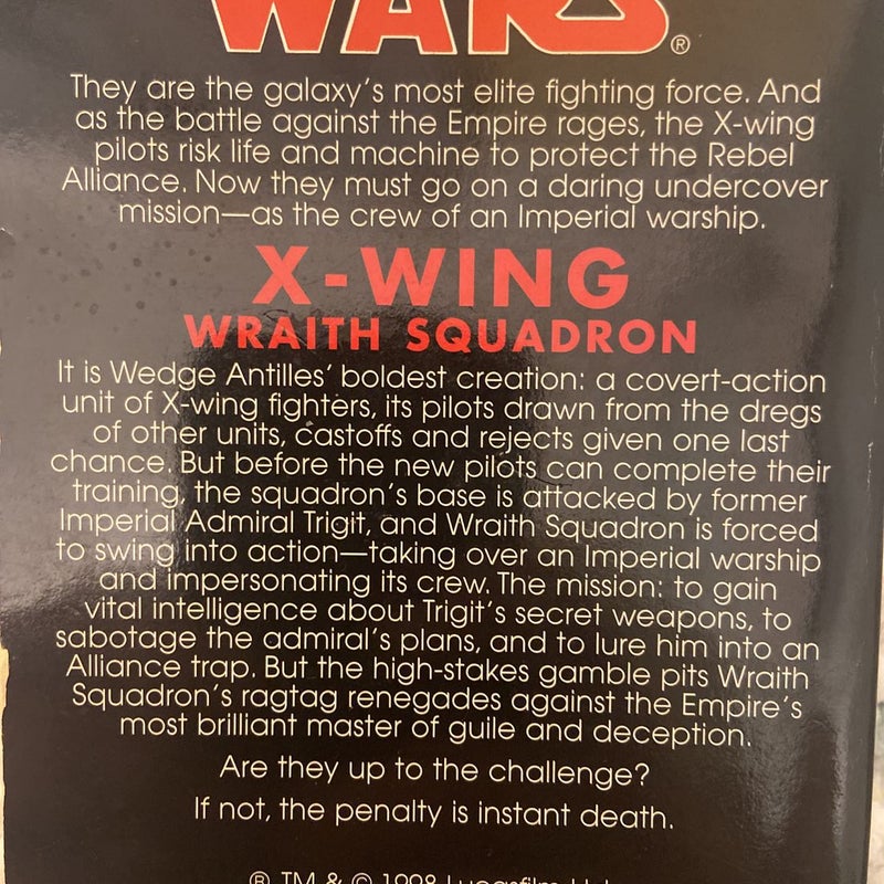 Star Wars X-Wing: Wraith Squadron (First Edition)