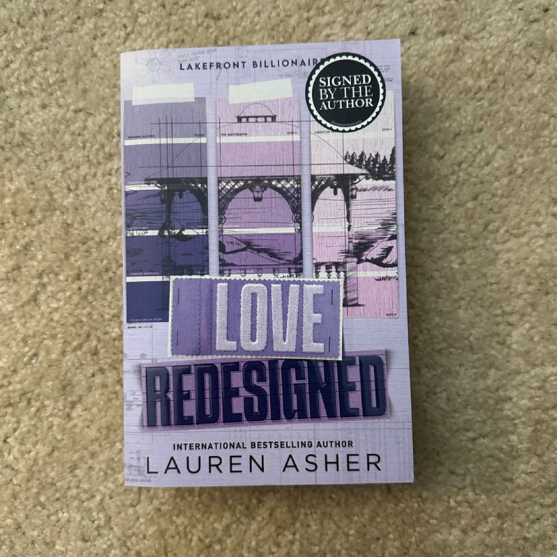 Love Redesigned signed