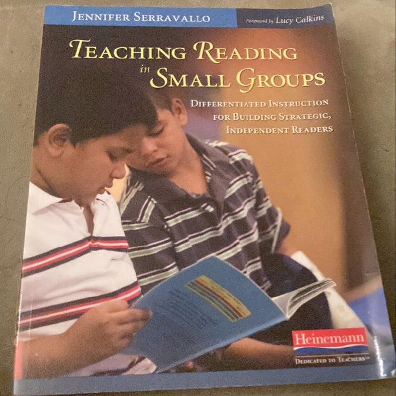 Teaching Reading in Small Groups