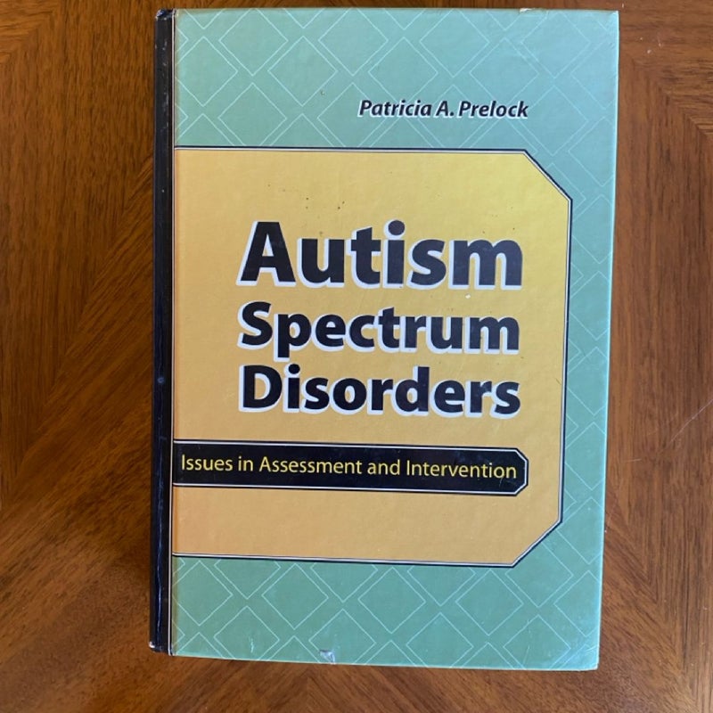 Autism Spectrum Disorders